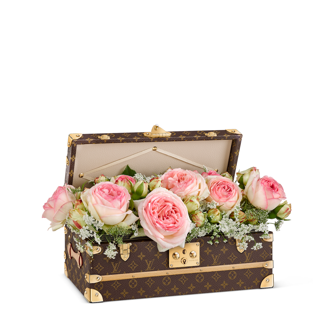ヴィトン マルフルール M41504 フラワー 花 トランク 24062761 Malle Fleurs Trunk - Luxury Monogram Canvas Brown | LOUIS VUITTON